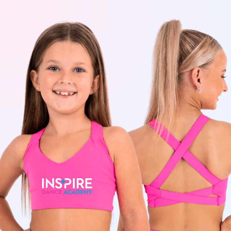 Evermore Crop Top — Pink