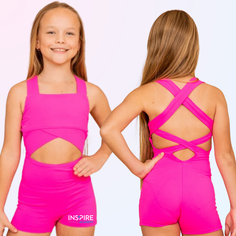 Unitard - Shannon — Pink